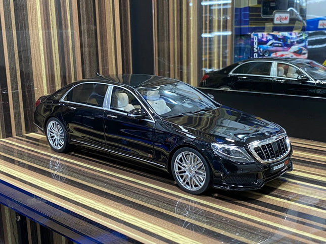 1/18 Resin Mercedes-Benz Brabus 900 Rocket S-Class Black Model Car by GT Spirit - detailed collector display model