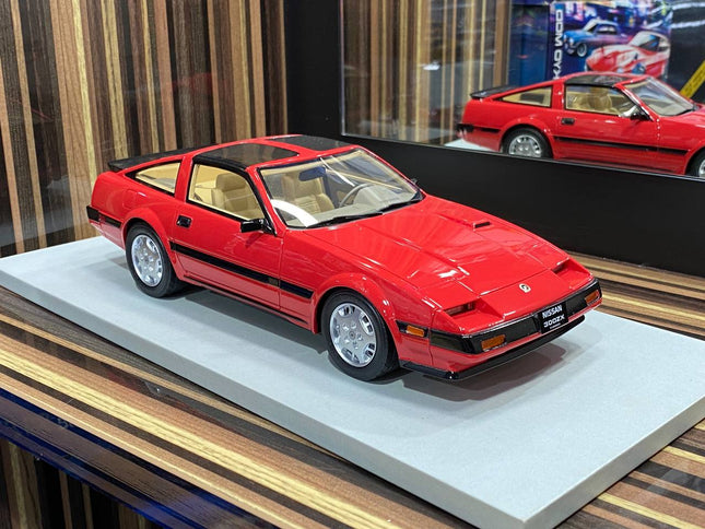 LCD Model Nissan 300 ZX Turbo Red 1:18 Resin Model Car - detailed collector display model