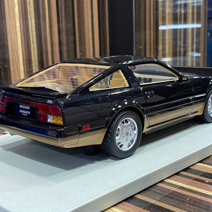 LCD Model Nissan 300 ZX Turbo Black 1:18 Resin Model Car - fine detailed model replica