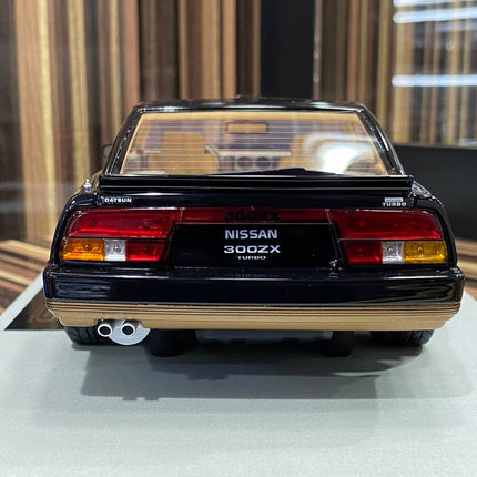LCD Model Nissan 300 ZX Turbo Black 1:18 Resin Model Car - collectible scale model car