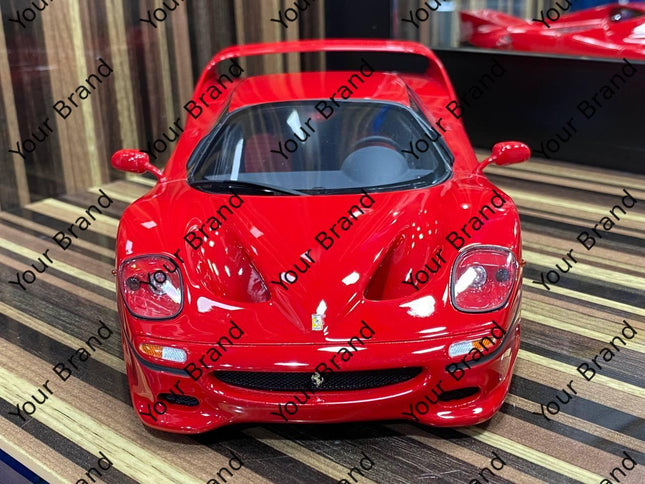 GT Spirit Ferrari F50 1:18 Resin Scale Model Car Red - studio product photo of the scale model