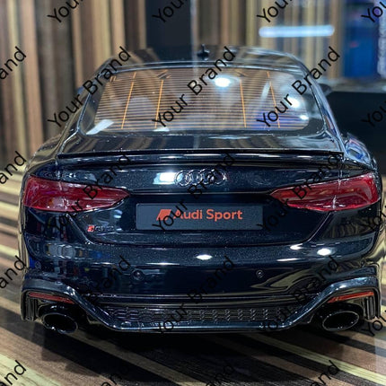 1/18 Diecast Audi RS5 Sport Black GT Spirit Scale Model Car - fine detailed model replica