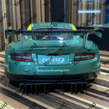 Solido 1:18 Aston Martin DBR9 Racing #59 Green Diecast Model Car - collectible scale model car