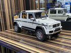 GT Spirit 1:18 Mercedes-Maybach G650 Landaulet White Resin Model Car - detailed collector display model