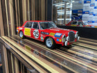 Minichamps 1:18 Mercedes-Benz 300SEL 6.8 Red Diecast Model Car - detailed collector display model