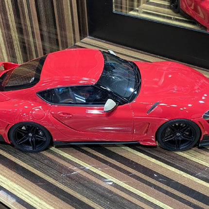 GT Spirit Toyota Supra GR 1:18 Red Resin Model Car - fine detailed model replica