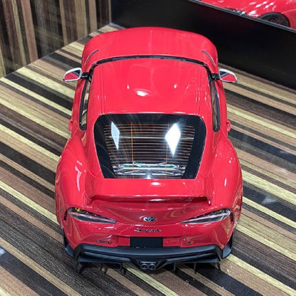 GT Spirit Toyota Supra GR 1:18 Red Resin Model Car - premium collector scale model