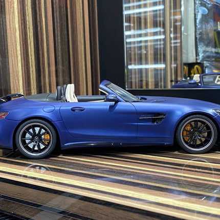 GT Spirit Mercedes-Benz AMG GT R Roadster 1:18 Resin Scale Model Car Blue - collectible scale model car