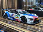 Minichamps 1/18 BMW M4 DTM 2018 White Resin Model Car - detailed collector display model