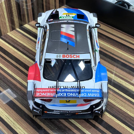 Minichamps 1/18 BMW M4 DTM 2018 White Resin Model Car - fine detailed model replica