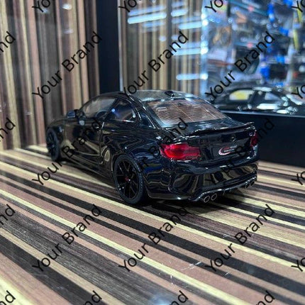 GT Spirit 1:18 BMW M2 Competition Black Resin Scale Model Car - fine detailed model replica
