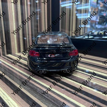 GT Spirit 1:18 BMW M2 Competition Black Resin Scale Model Car - collectible scale model car