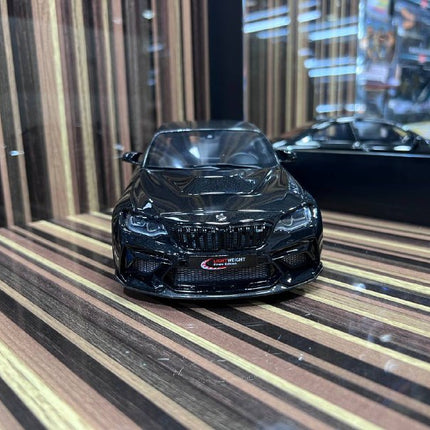 GT Spirit 1:18 BMW M2 Competition Black Resin Scale Model Car - premium collector scale model