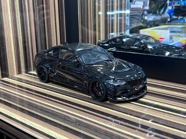GT Spirit 1:18 BMW M2 Competition Black Resin Scale Model Car - scale model for display
