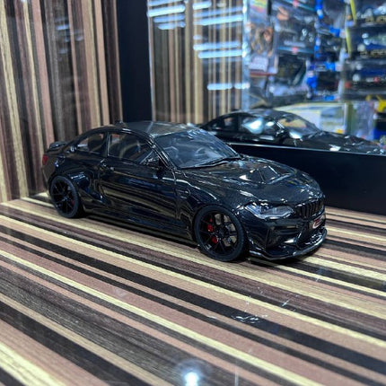 GT Spirit 1:18 BMW M2 Competition Black Resin Scale Model Car - collector edition scale model