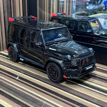 1/18 Resin Mercedes-Benz Brabus G900 Rocket Black Model Car by GT Spirit - detailed collector display model