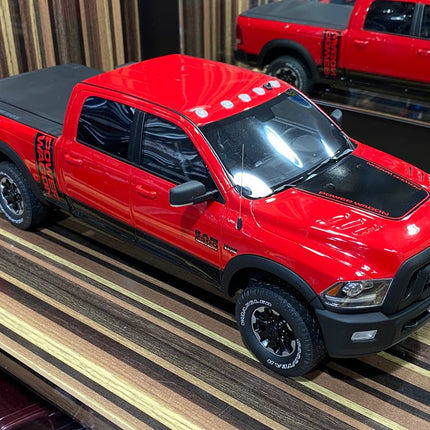 GT Spirit 1:18 RAM Power Wagon 2500 Red Resin Model - collectible scale model car