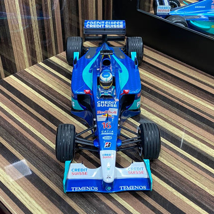 Minichamps Red Bull Sauber Petronas C20 N. Heidfeld Formula 1 1:18 Diecast Model Blue - fine detailed model replica