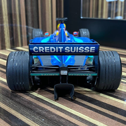 Minichamps Red Bull Sauber Petronas C20 N. Heidfeld Formula 1 1:18 Diecast Model Blue - detailed die-cast style model