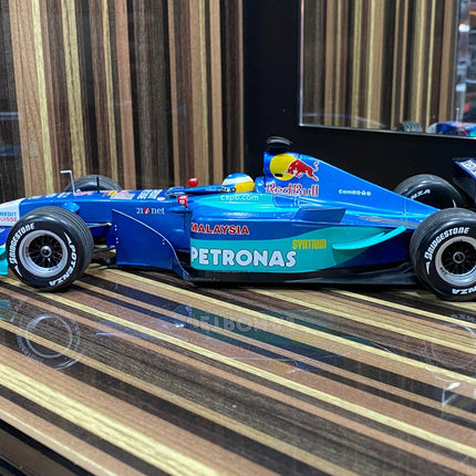 Minichamps Red Bull Sauber Petronas C20 N. Heidfeld Formula 1 1:18 Diecast Model Blue - showroom-quality model replica