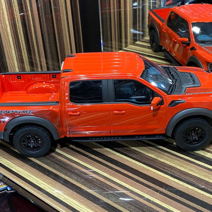 GT Spirit 1:18 Ford F-150 Raptor Orange Resin Model - fine detailed model replica