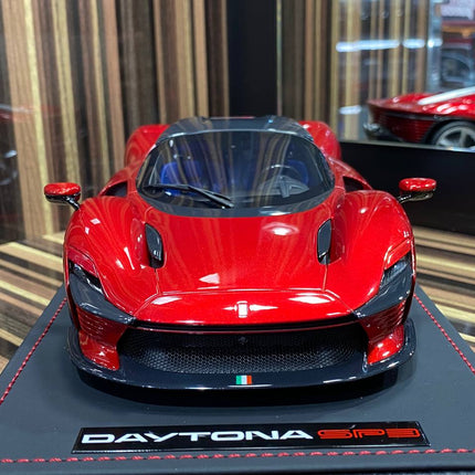 MR Ferrari Daytona SP3 1/18 Resin Rosso Magma Red Diecast Model - scale model collectible piece