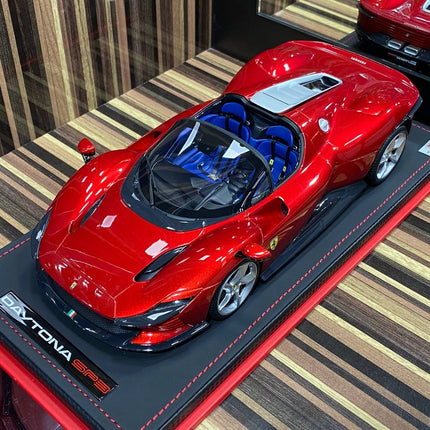 MR Ferrari Daytona SP3 1/18 Resin Rosso Magma Red Diecast Model - premium collector scale model