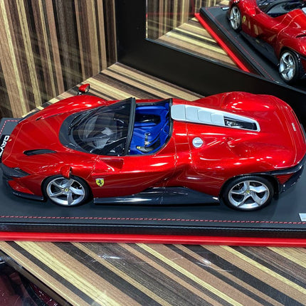 MR Ferrari Daytona SP3 1/18 Resin Rosso Magma Red Diecast Model - collectible scale model car