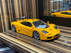 Solido McLaren F1 GTR Short-Tail 1:18 Yellow Diecast Model Car - detailed collector display model