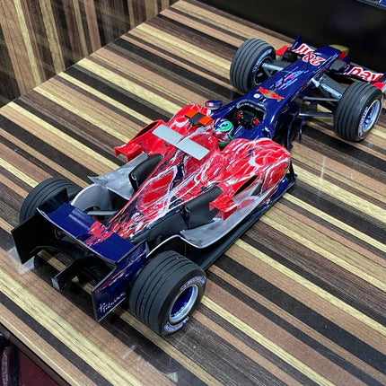 1/18 Toro Rosso Cosworth STR1 V. Liuzzi 2006 Formula 1 Blue/Red by Minichamps - fine detailed model replica
