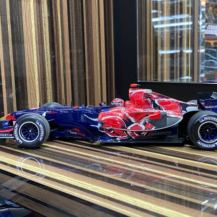 1/18 Toro Rosso Cosworth STR1 V. Liuzzi 2006 Formula 1 Blue/Red by Minichamps - premium collector scale model