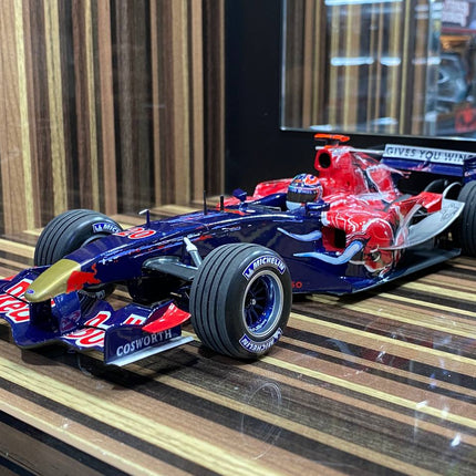 1/18 Toro Rosso Cosworth STR1 V. Liuzzi 2006 Formula 1 Blue/Red by Minichamps - detailed die-cast style model