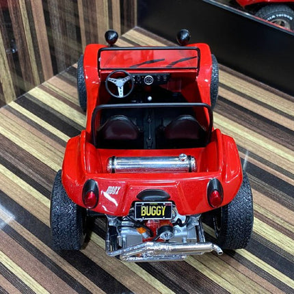 Solido 1:18 Diecast Buggy Meyer Manx Red Model Car - scale model for display