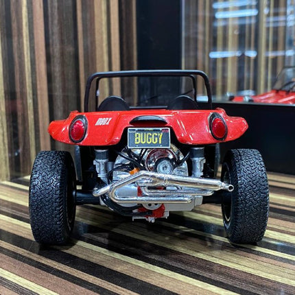 Solido 1:18 Diecast Buggy Meyer Manx Red Model Car - detailed die-cast style model
