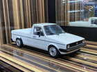 Solido 1/18 Diecast Volkswagen Caddy White - detailed collector display model