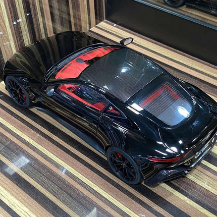 AutoArt Aston Martin Vantage 2019 Jet Black 1:18 Diecast Model Car - scale model collectible piece