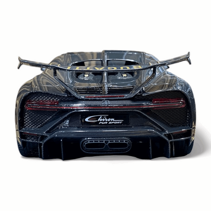 Bugatti Chiron Pur Sport 1:18 Scale Full Carbon Resin Model MR Collection - collector edition scale model