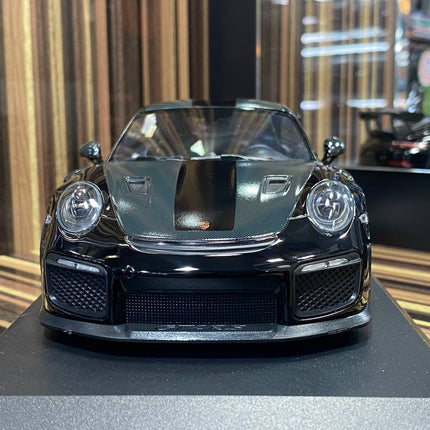 Porsche 911 GT2 RS 991.2 Minichamps 1:18 Black Resin Model - collector edition scale model