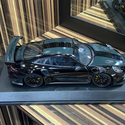 Porsche 911 GT2 RS 991.2 Minichamps 1:18 Black Resin Model - showroom-quality model replica