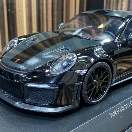 Porsche 911 GT2 RS 991.2 Minichamps 1:18 Black Resin Model - scale model for display