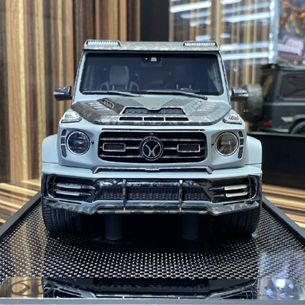 1/18 Mercedes-Benz G63 MANSORY Black Grey Motorhelix Model Car - fine detailed model replica