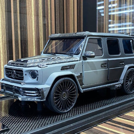 1/18 Mercedes-Benz G63 MANSORY Black Grey Motorhelix Model Car - collector edition scale model