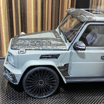 1/18 Mercedes-Benz G63 MANSORY Black Grey Motorhelix Model Car - detailed die-cast style model