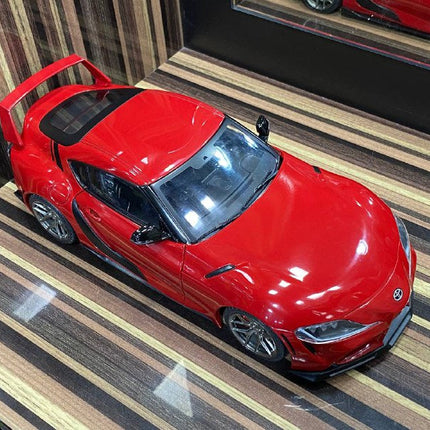 Solido 1/18 Toyota Supra MK5 StreetFighter Red Diecast Model Car - fine detailed model replica
