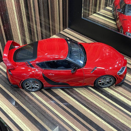 Solido 1/18 Toyota Supra MK5 StreetFighter Red Diecast Model Car - premium collector scale model