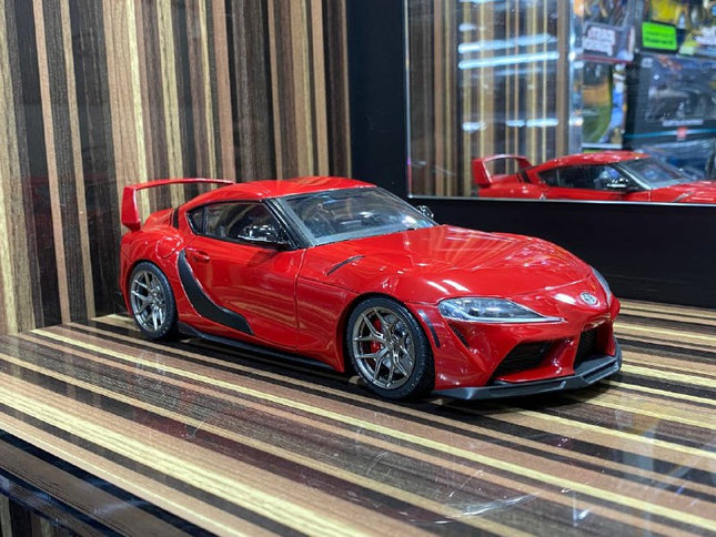 Solido 1/18 Toyota Supra MK5 StreetFighter Red Diecast Model Car - detailed collector display model