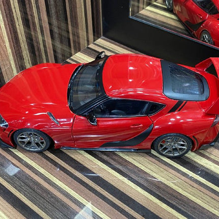 Solido 1/18 Toyota Supra MK5 StreetFighter Red Diecast Model Car - scale model collectible piece