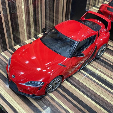 Solido 1/18 Toyota Supra MK5 StreetFighter Red Diecast Model Car - collector edition scale model