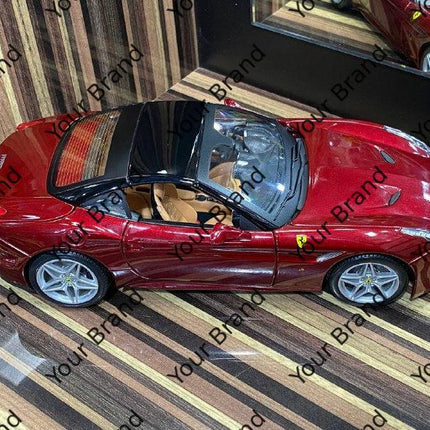 Bburago Ferrari California T Red "Signature Series" 1/18 Diecast Model Car - fine detailed model replica