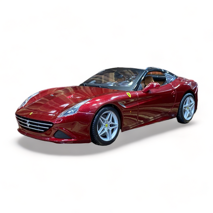 Bburago Ferrari California T Red "Signature Series" 1/18 Diecast Model Car - premium collector scale model